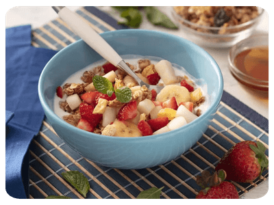 Yogurt with Fruit and Granola